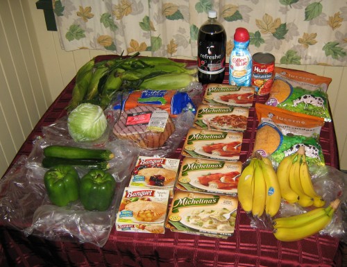 $37.11 worth of groceries for $5.05 out of pocket