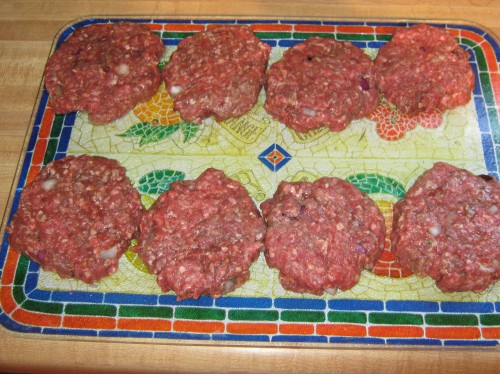 Hamburger patties