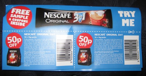 50p off Nescafe