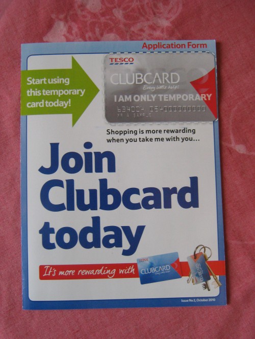 Tesco Club Card