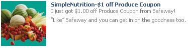 Safeway produce coupon