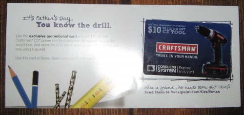 Craftsman Gift Card