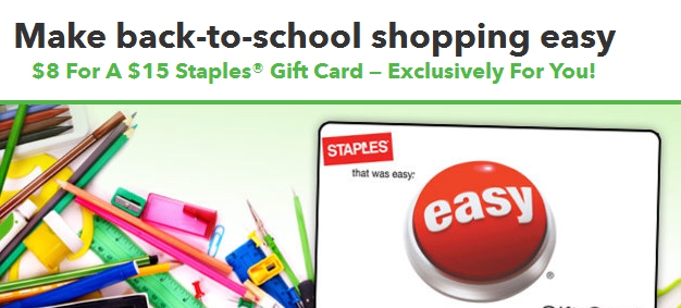 Staples Gift Card