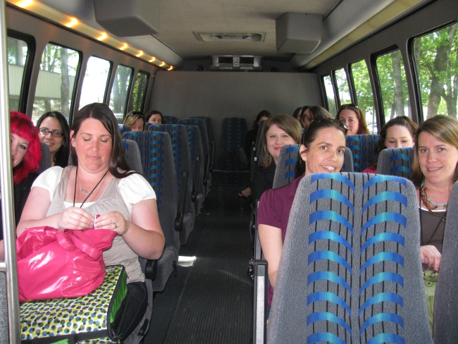 Bloggers on The Bus!