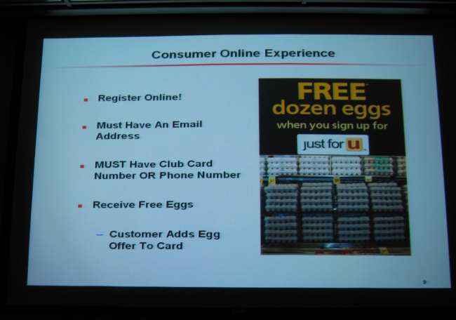 Slide From The Safeway Just4U Presentation I Attended