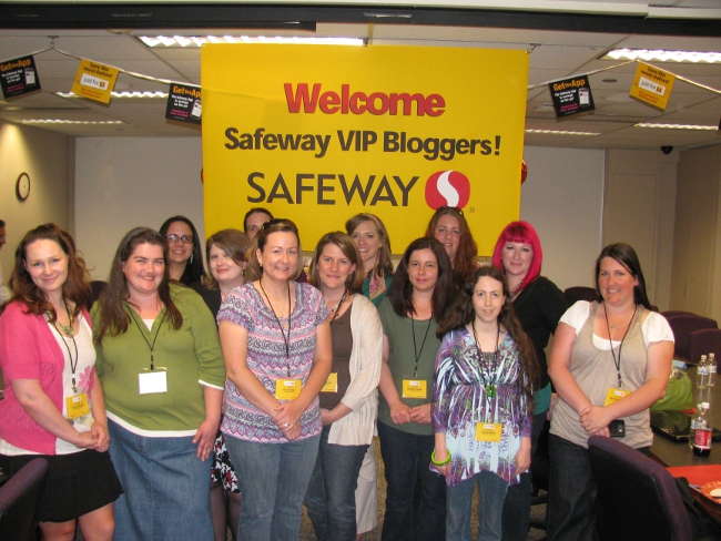 Safeway VIP Bloggers - Group Photo